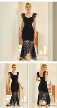 Load image into Gallery viewer, New Spaghetti Strap Lace Sleeveless Party Bandage Dress