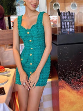 Load image into Gallery viewer, Dark Green Tank Dress