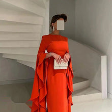 Load image into Gallery viewer, Red High Neck Prom Luxury  Evening Dress