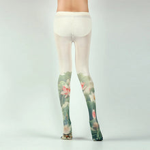 Load image into Gallery viewer, Retro Oil Painting Printed Tights