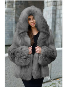 Faux Fur Warm Coat