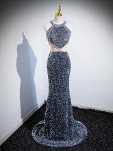 Load image into Gallery viewer, Glittering Mermaid Evening Dress