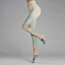 Load image into Gallery viewer, Retro Oil Painting Printed Tights