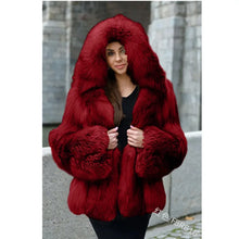 Load image into Gallery viewer, Faux Fur Warm Coat