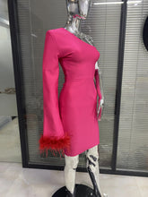 Load image into Gallery viewer, Rayon Bandage Fashion Nightclub Party Dress