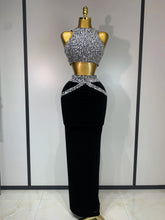 Load image into Gallery viewer, Sparkly Crystal Bodycon Long Dress