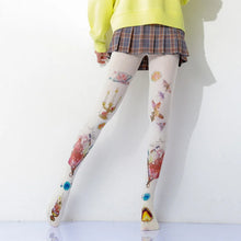 Load image into Gallery viewer, Retro Oil Painting Printed Tights