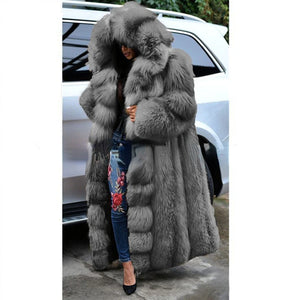 Faux Fur Warm Coat