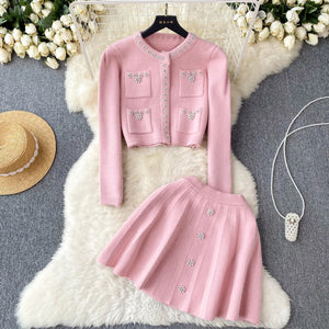 Pearls Knit Suit