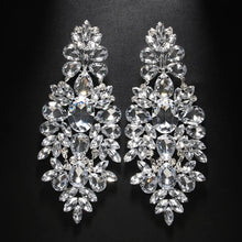 Load image into Gallery viewer, Oversize Rhinestone Earrings