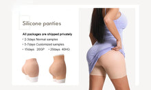 Load image into Gallery viewer, tops silicone thick panties shapers buttocks and hips lifts