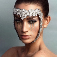 Load image into Gallery viewer, Luxury Crystal Mask Jewelry