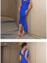 Load image into Gallery viewer, New Spaghetti Strap Lace Sleeveless Party Bandage Dress