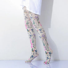 Load image into Gallery viewer, Retro Oil Painting Printed Tights