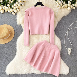 Pearls Knit Suit