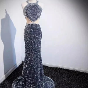 Glittering Mermaid Evening Dress