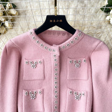 Load image into Gallery viewer, Pearls Knit Suit