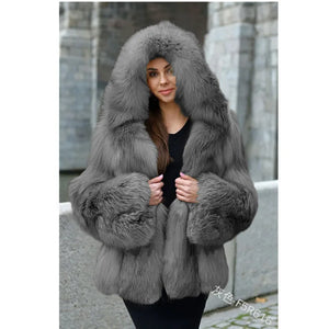 Faux Fur Warm Coat