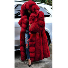 Load image into Gallery viewer, Faux Fur Warm Coat