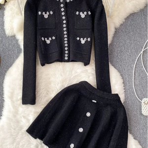 Pearls Knit Suit