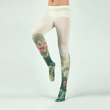 Load image into Gallery viewer, Retro Oil Painting Printed Tights