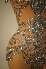 Load image into Gallery viewer, sparkle rhinestones bodysuit