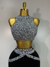 Load image into Gallery viewer, Sparkly Crystal Bodycon Long Dress