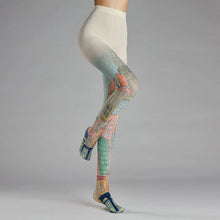 Load image into Gallery viewer, Retro Oil Painting Printed Tights