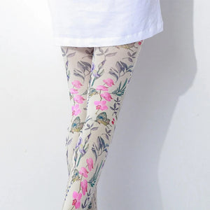 Retro Oil Painting Printed Tights