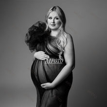 Load image into Gallery viewer, One Shoulder Maternity Dress