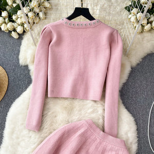 Pearls Knit Suit