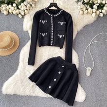 Load image into Gallery viewer, Pearls Knit Suit