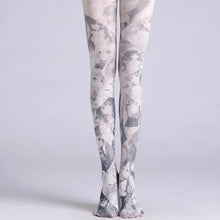 Load image into Gallery viewer, Retro Oil Painting Printed Tights