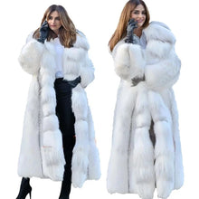 Load image into Gallery viewer, Faux Fur Warm Coat