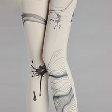 Load image into Gallery viewer, Retro Oil Painting Printed Tights