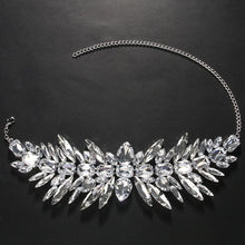 Load image into Gallery viewer, Crystal Geometric Choker Necklace