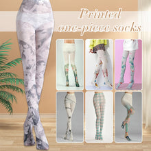 Load image into Gallery viewer, Retro Oil Painting Printed Tights