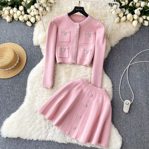 Pearls Knit Suit