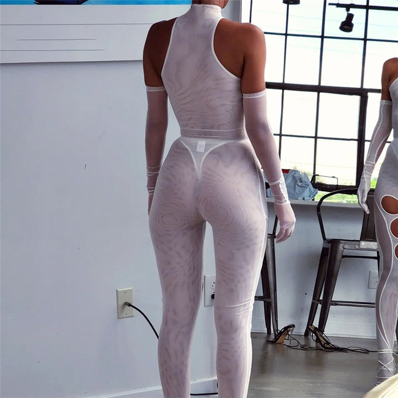 Sheer Mesh Bodysuit – Mineli's Closet