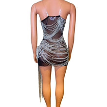 Load image into Gallery viewer, Mesh See Through Dress