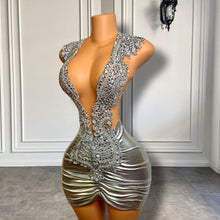 Load image into Gallery viewer, Party Gowns Silver Luxury