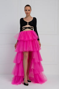 Tulle Maxi Skirt