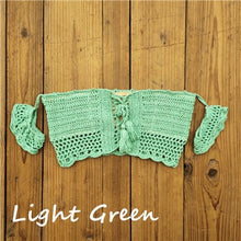 Load image into Gallery viewer, Hand Crochet Florens Skirt Sexy Beach Bikini cover up