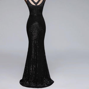 Mermaid evening dress