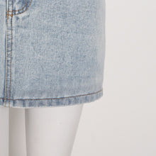 Load image into Gallery viewer, Elegant Patchwork Denim  Skirt High Waist