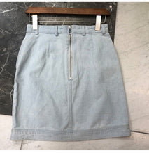 Load image into Gallery viewer, Autumn Retro Denim Skirt