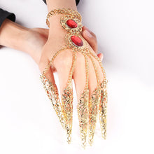 Load image into Gallery viewer, Indian Thai Golden Finger Bracelet