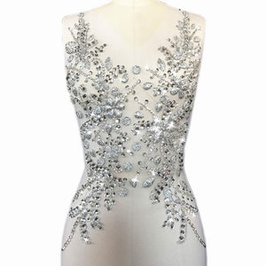 Rhinestones Bodice