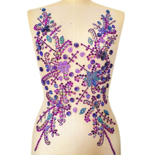 Rhinestones Bodice