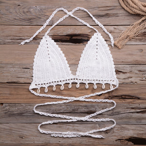 Swimsuit Deep V Bralette Top